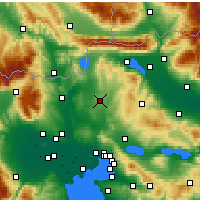 Nearby Forecast Locations - Kilkís - Carte