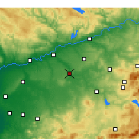 Nearby Forecast Locations - Écija - Carte
