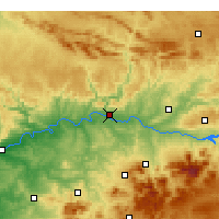 Nearby Forecast Locations - Andújar - Carte