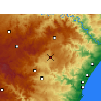 Nearby Forecast Locations - New Hanover - Carte