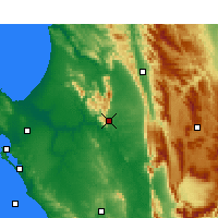 Nearby Forecast Locations - Piketberg - Carte
