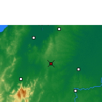 Nearby Forecast Locations - Planeta Rica - Carte