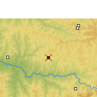 Nearby Forecast Locations - Assis - Carte