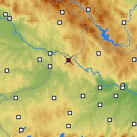 Nearby Forecast Locations - Vichtenstein - Carte