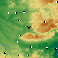 Nearby Forecast Locations - Castres - Carte