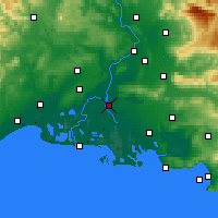 Nearby Forecast Locations - Arles - Carte