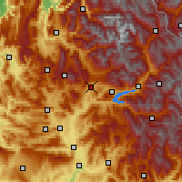 Nearby Forecast Locations - Gap - Carte