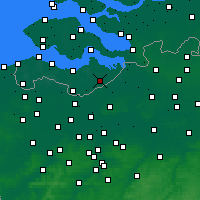 Nearby Forecast Locations - Hulst - Carte
