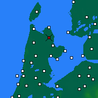 Nearby Forecast Locations - Wieringerwerf - Carte