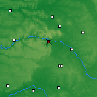 Nearby Forecast Locations - Épernay - Carte