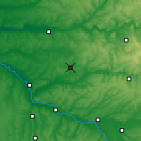 Nearby Forecast Locations - Monflanquin - Carte