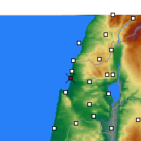 Nearby Forecast Locations - Acre - Carte