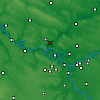 Nearby Forecast Locations - Pontoise - Carte