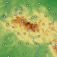 Nearby Forecast Locations - Špindlerův Mlýn - Carte