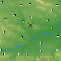 Nearby Forecast Locations - Busko-Zdrój - Carte