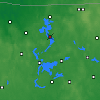 Nearby Forecast Locations - Giżycko - Carte
