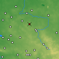 Nearby Forecast Locations - Kłobuck - Carte