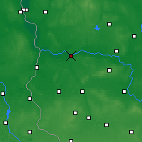 Nearby Forecast Locations - Krosno Odrzańskie - Carte