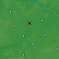 Nearby Forecast Locations - Międzyrzec Podlaski - Carte