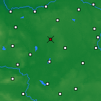 Nearby Forecast Locations - Nowy Tomyśl - Carte