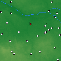 Nearby Forecast Locations - Sochaczew - Carte