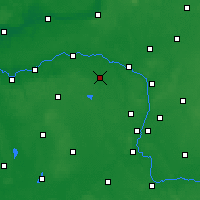 Nearby Forecast Locations - Szamotuły - Carte