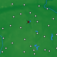 Nearby Forecast Locations - Żnin - Carte