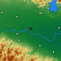 Nearby Forecast Locations - Crémone - Carte