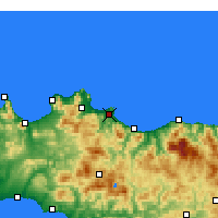 Nearby Forecast Locations - Bagheria - Carte