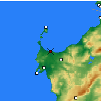 Nearby Forecast Locations - Porto Torres - Carte