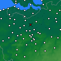 Nearby Forecast Locations - Lokeren - Carte