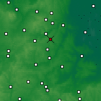 Nearby Forecast Locations - Corby - Carte