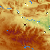 Nearby Forecast Locations - Nájera - Carte