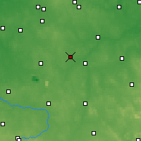 Nearby Forecast Locations - Piotrków Trybunalski - Carte