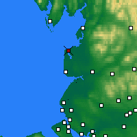 Nearby Forecast Locations - Fleetwood - Carte