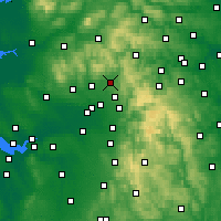 Nearby Forecast Locations - Rochdale - Carte