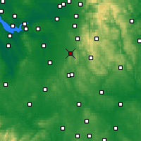 Nearby Forecast Locations - Congleton - Carte