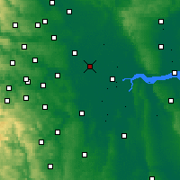 Nearby Forecast Locations - Selby - Carte