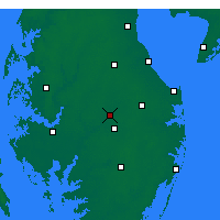 Nearby Forecast Locations - Seaford - Carte