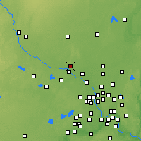 Nearby Forecast Locations - Elk River - Carte