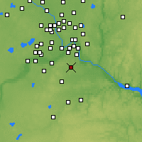 Nearby Forecast Locations - Rosemount - Carte