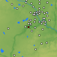 Nearby Forecast Locations - Shakopee - Carte
