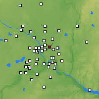 Nearby Forecast Locations - Shoreview - Carte
