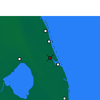 Nearby Forecast Locations - Port Sainte-Lucie - Carte