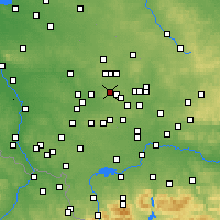 Nearby Forecast Locations - Świętochłowice - Carte