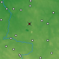Nearby Forecast Locations - Bełchatów - Carte
