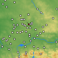 Nearby Forecast Locations - Czeladź - Carte