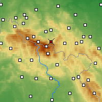 Nearby Forecast Locations - Kowary - Carte