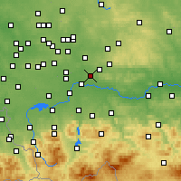 Nearby Forecast Locations - Libiąż - Carte