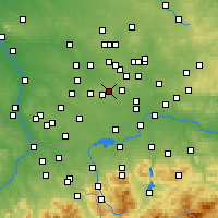 Nearby Forecast Locations - Mikołów - Carte